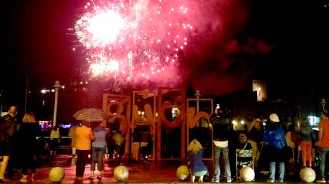 Noche de los Fuegos en Gij�n