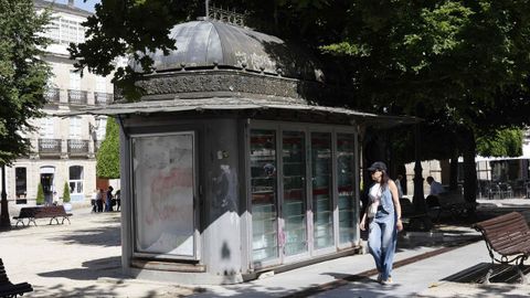 El quiosco de la Praza Maior de Lugo ser� habilitado para punto de informaci�n tur�stica y se habilitar�n los ba�os p�blicos