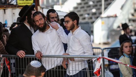 Tragedia por una avalancha en la fiesta ultraortodoxa del Lag Baomer, en Israel