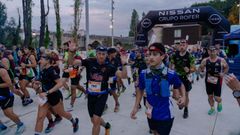 Salida del Trail Nocturno de Ourense