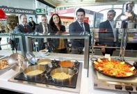 En el nuevo espacio gastron�mico se pueden degustar productos frescos gallegos. 