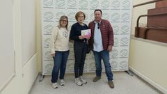 La premiada en la campa�a de compras por el D�a da Nai
