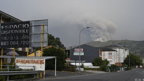 Incendio en Quiroga
