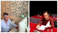 Gerardo Perez Puga y Raimundo Gonzalez, responsables economicos del PP y el gobierno local de Pontevedra