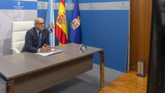 Baltar particip� por videoconferencia en la reuni�n de la FEMP.