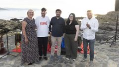 Versos al atardecer en un nuevo Solpor Po�tico en la Praia dos Cristais de Laxe: �fotos!