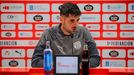 Fran Mrida, en rueda de prensa