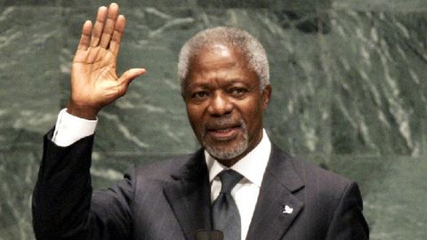 Kofi Annan muere a los 80 a�os