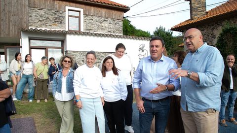 Inauguración del local de Aviño, en Valdoviño