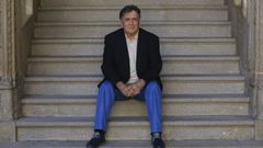 El escritor Luis Landero, este septiembre en Santiago
