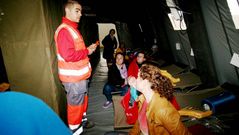 Simulacro en Betanzos