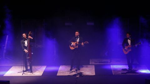 Caf� Quijano durante un concierto en el Palacio de la �pera en A Coru�a en el a�o 2024