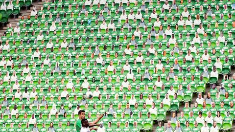 En un primer momento, en Hungra apostaron por las figuras de cartn