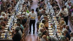 El pabell�n deportivo de Mu��os acoger� otro a�o m�s la fiesta gastron�mica