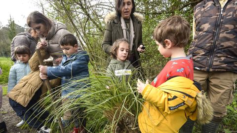 Voz Natura: alumnos del CRA de Vilaboa, con la asociaci�n Vaipolor�o en B�rtola 