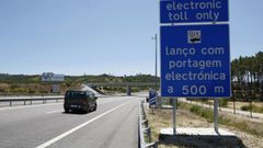 Peaje en la autov�a Ver�n-Chaves (A24)