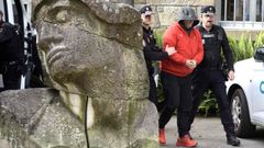 Cinco de los detenidos prestaron declaraci�n en el juzgado de Caldas de Reis