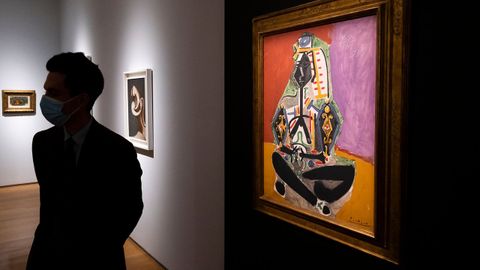 Uno de los cuadros de Pablo Picasso subastado en Nueva York