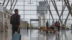 Terminal del aeropuerto de Santiago, en una imagen de archivo. 