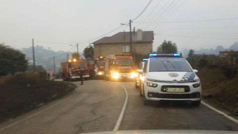 Incendio en Vigo