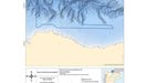 Caones de Capbretn, espacio marino protegido que el Ministerio para la Transicin Ecolgica propone crear en el Cantbrico, frente a la costa vasca, como puede verse en el mapa inferior derecho de la ilustracin