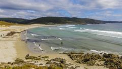 Playa de Nemia, en Muxa