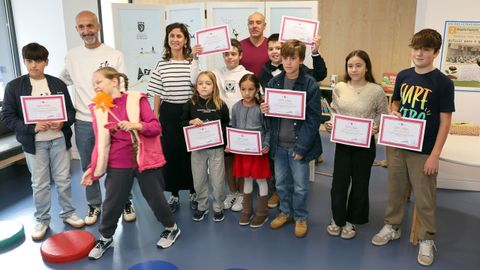Vilagarc&iacute;a premia a los mejores lectores infantiles y juveniles de la red de bibliotecas municipal del 2025