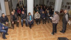 Imagen del coloquio del viernes en Agualada