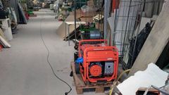 Imagen del almac�n del supermercado de Meis donde un hombre muri� intoxicado por un generador