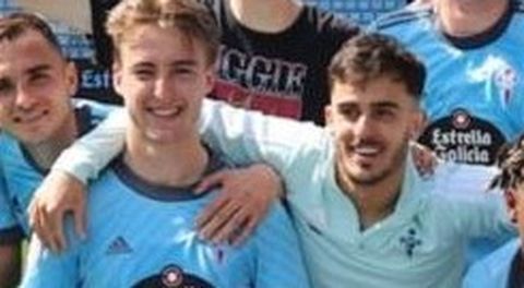 Javi Castro y Diego Pamp�n son dos de los ex del Celta en Segunda esta temporada.