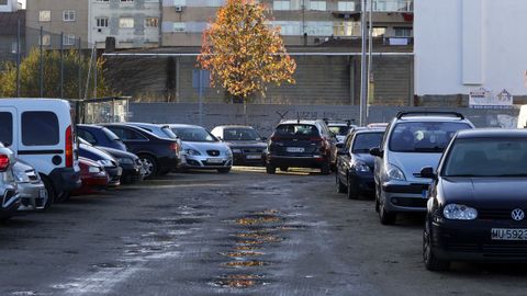 En A Escardia, la media es prcticamente un bache por cada coche