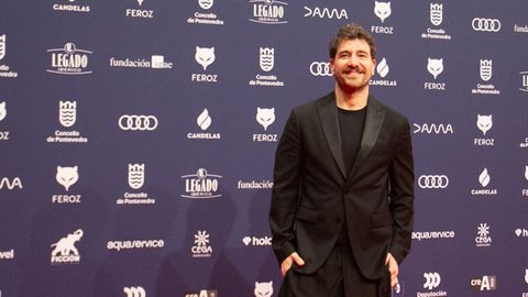 Ra�l Tej�n en la alfombra roja