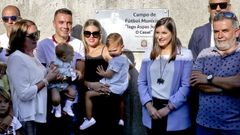 Acto de rebautizo del campo Iago Aspas Juncal O Casal