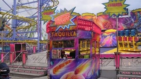 Una atracci�n durante la Semana Negra