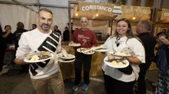 Sardi�ada en la Festa da Pataca 2025. Zona gastron�mica donde reina la patata 