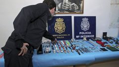 La polic�a de Pontevedra desvela detalles de la investigaci�n