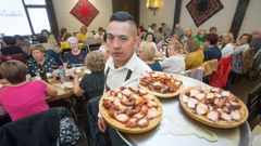 �Se repetir� esta imagen en el 2022? Las casetas del pulpo de San Froil�n se instalaron por �ltima vez en el 2019