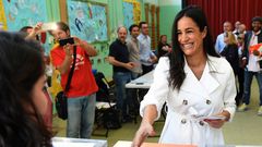 La candidata de Ciudadanos a la alcald�a de Madrid, Bego�a Villac�s
