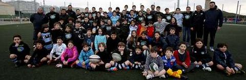 Imagen de grupo de los integrantes de la cantera del CRAT.