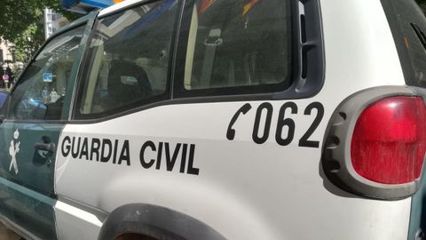 Un veh�culo de la Guardia Civil