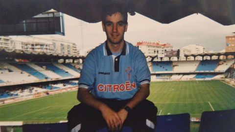 Jos Costas, posando en Gol en el ao 1997.