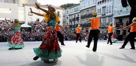 La Mostra Internacional trae a Viveiro, desde hace 35 a�os, a grupos de diferentes pa�ses.