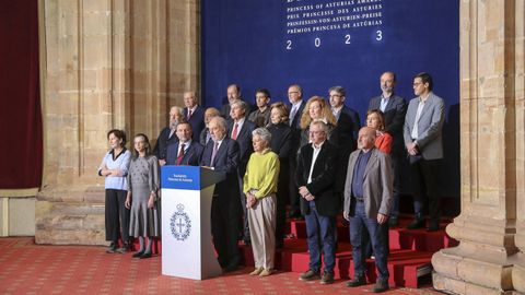 El jurado del Premio Princesa de Asturias de las Letras, ltimo de los fallados hasta la fecha.