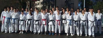 Selecci�n gallega de las categor�as sub 21, j�nior y cadete. 