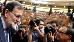 Rajoy dice que era �obligada� la dimisi�n de Cifuentes