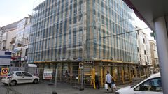 La empresa Incoga ha limpiado la cubierta del emblem�tico edificio, donde tambi�n est� llevando a cabo diversas obras de mantenimiento