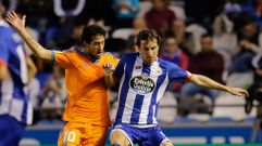 Parejo, en un D�por-Valencia