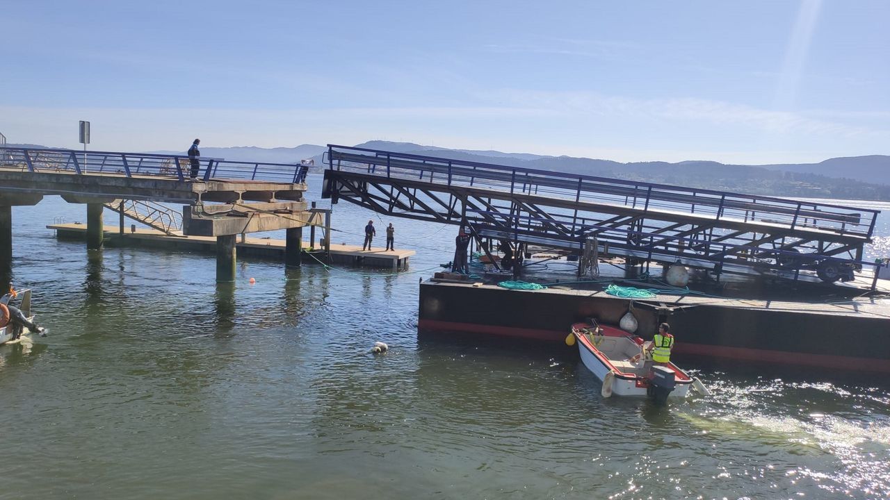 La Xunta licita por más de medio millón de euros la reforma del puente de acceso al puerto de A Pasaxe