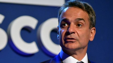 El primer ministro griego, Kyriakos Mitsotakis, en una imagen de archivo.