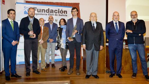 Entrega dos Premios �caro 2025 de ingenier�a civil en la Escuela de Caminos.